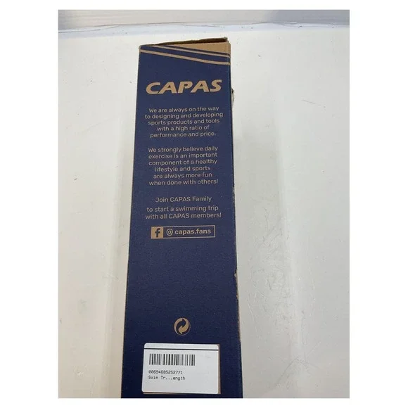 Capas Short Blade Training Fins Blue NEW - Picture 5 of 6